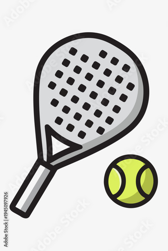 padel rackets ball 2