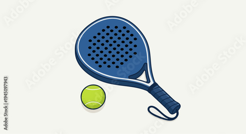 padel racket ball 2
