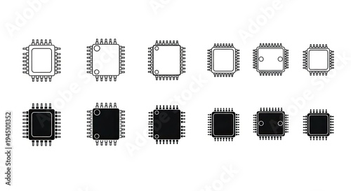 Integrated circuit packages and electronic components