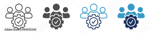 employment multi purpose icon set
