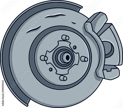 Sistem Cakram Dan Kaliper Rem Mobil, Disc Brake Bergelombang (Vibrasi saat Ngerem)