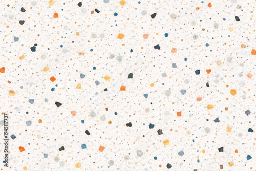 claasic terrazzo flooring pattern texture background.