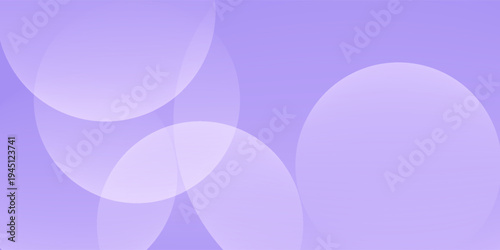 Delicate Lavender Gradient with Translucent Circles: A Modern, Abstract Background for Creative Designs and Subtle Visual Appeal in Graphic Projects