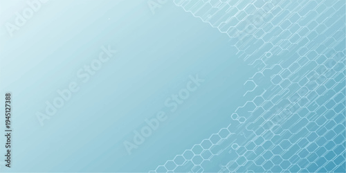 Abstract blue background with lines featuring a digital technology pattern and wave style for a professional business banner or winter wallpaper