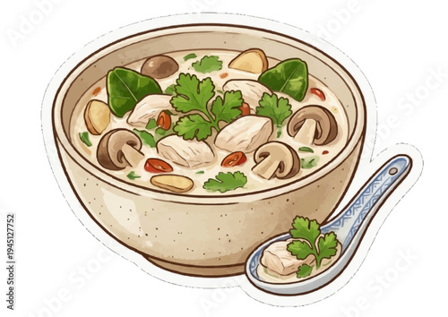 Traditional and Street Food of Thailand Sticker Pack