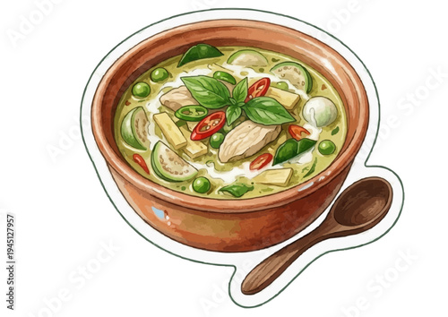 Traditional and Street Food of Thailand Sticker Pack