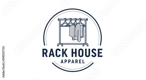 Rack House Apparel clothing brand logo.
