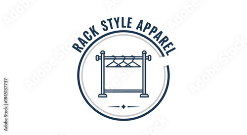 Rack Style Apparel Clothing Display.