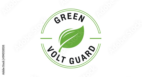 Green Volt Guard Eco Friendly Logo 1.