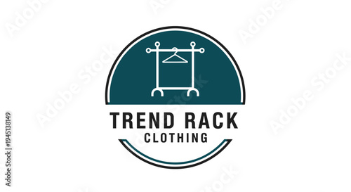 Green clothing brand logo design.