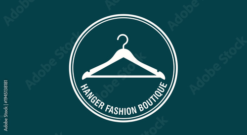 Hanger Fashion Boutique Logo Design.