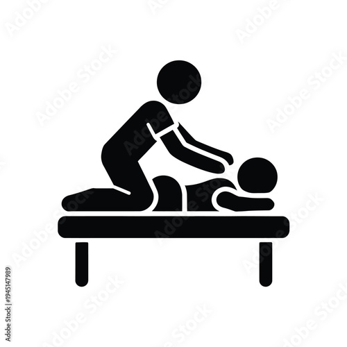 A man is giving a baby a bath in a tub on a table. isolated on white background, Vector, illustration