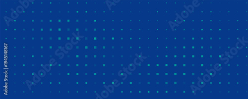 Blue Tech Finance Fintech Background Abstract Pixel Pattern. Abstract Business Tech Science Vector Backdrop. eps10