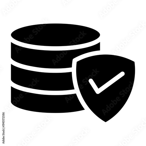 Data Breach Coverage Vector Glyph Icon Design