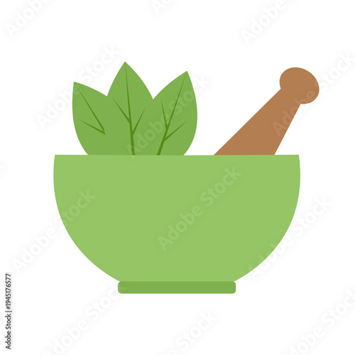 Herbal Medicine Mortar and Pestle