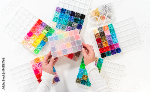 Colorful Clay Beads Set for Creative Kids' Bracelet Making