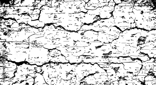 Wall cracked with peeling paint surface texture, grungy background featuring grunge effect, worn out, decay with