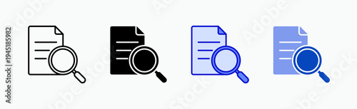 Φωτογραφία Review Icon Sheet Multiple Style Collection Isolated Vector