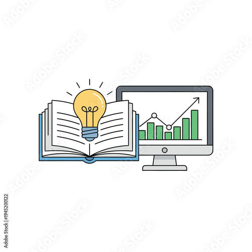 Conceptualizing Growth Visualizing the Synergy of Learning, Innovative Ideas, and Data-Driven Business Analysis for Strategic Success