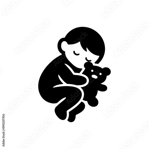 Fetal Position Security Dream Icon