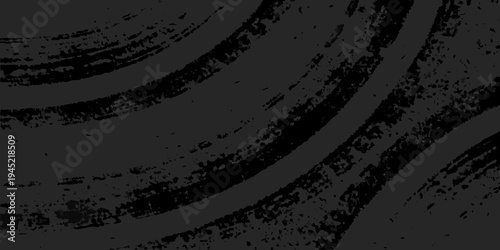 Abstract dark background with textured sweeping brushstroke patterns