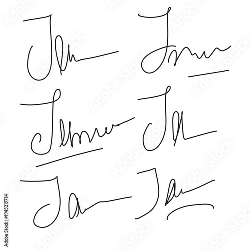 Stylish Signature Scribble Vector Illustration Design. Professional Signature Style Vector Design Element. Realistic Pen Signature Scribble in eps 10.