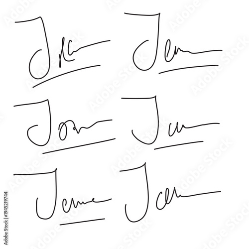 Stylish Signature Scribble Vector Illustration Design. Professional Signature Style Vector Design Element. Realistic Pen Signature Scribble in eps 10.