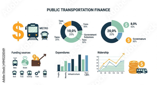 Public Transportation Finance - Funding, Expenses, and Ridership Analysis.
