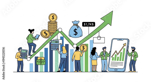 Teamwork and Financial Growth - A Collaborative Approach to Success.