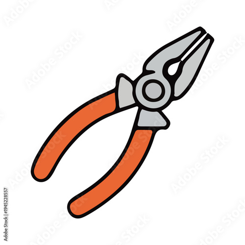 Pliers Tool Illustration
