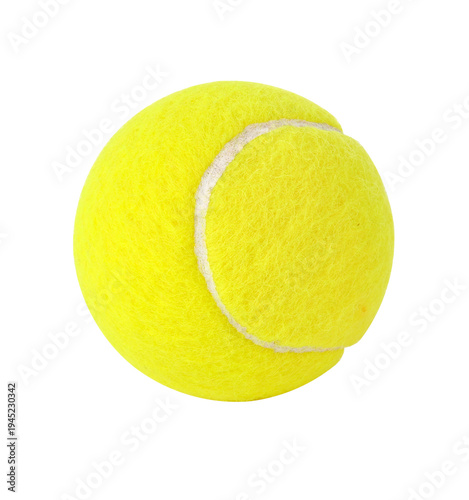 Tennis ball, on transparent png