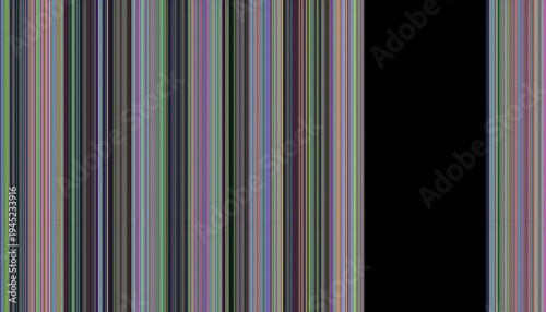 Vertical striped pattern with a solid black rectangle