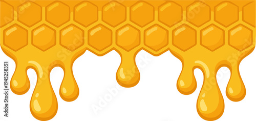 Honey Dripping Border