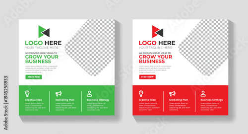 Creative Minimal Business Card Design Template – Modern Corporate Identity Card