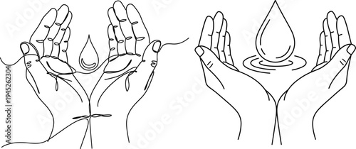 Yoga mudra hand gestures for meditation and balance