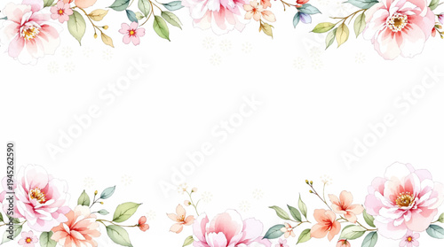 A peaceful arrangement of tiny flowers scattered across a clean background