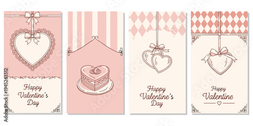 Romantic celebration illustration, Valentine’s Day artwork, love theme design tribute, affectionate gesture graphic, sweet couple concept, festive holiday tradition flat vector illustration