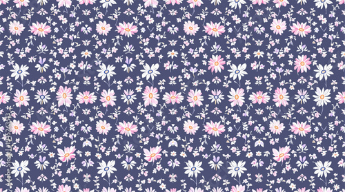 A soft blooming pattern that feels fresh calming and effortlessly elegant
