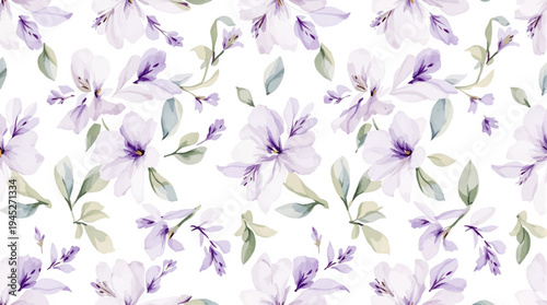 Soft wildflower blossoms creating a romantic border for thoughtful correspondence