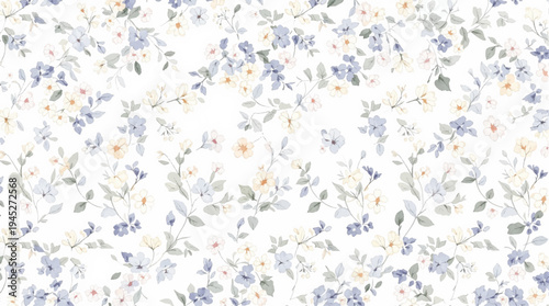 Colorful Garden Flowers Blooming Together Like A Beautiful Symphony Of Spring