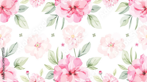 A Garden Of Flowers Capturing The Beauty Of Colorful Spring Mornings