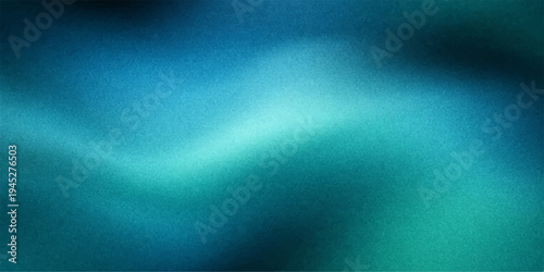 Abstract artwork with smooth color gradations evoke a sense of calm and depth. A mesmerizing mix of blues and greens flow across the canvas, reminiscent of the ocean's depths. 