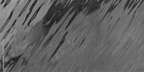 Abstract Grayscale Rippled Water Surface Texture with Dark Streaks and Light Reflections for Fluid or Organic Backgrounds