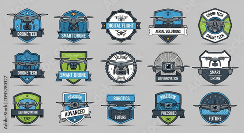 Collection of motorcycle club emblems and badges.