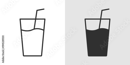 Smoothie Icon representing healthy beverages, nutrition, fruit and vegetable blends, wellness drinks, and energy-boosting refreshments for a balanced lifestyle.