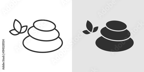 Spa Therapy Icon representing relaxation treatments, wellness routines, body care, stress relief, and rejuvenation through therapeutic spa services.