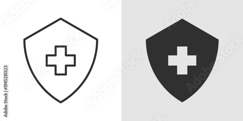 Secure Health Data Icon representing protected medical records, patient privacy, encrypted healthcare information, data security, and safe management of health information.