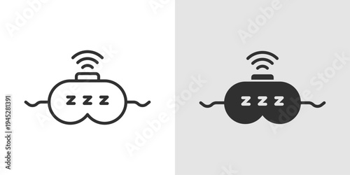 Sleep Tracker Icon representing sleep monitoring, rest quality analysis, bedtime routines, wellness tracking, and improving overall sleep health.