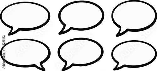 Speech and thought bubbles pack