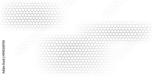 abstract simple geometric hexagonal pattern design.